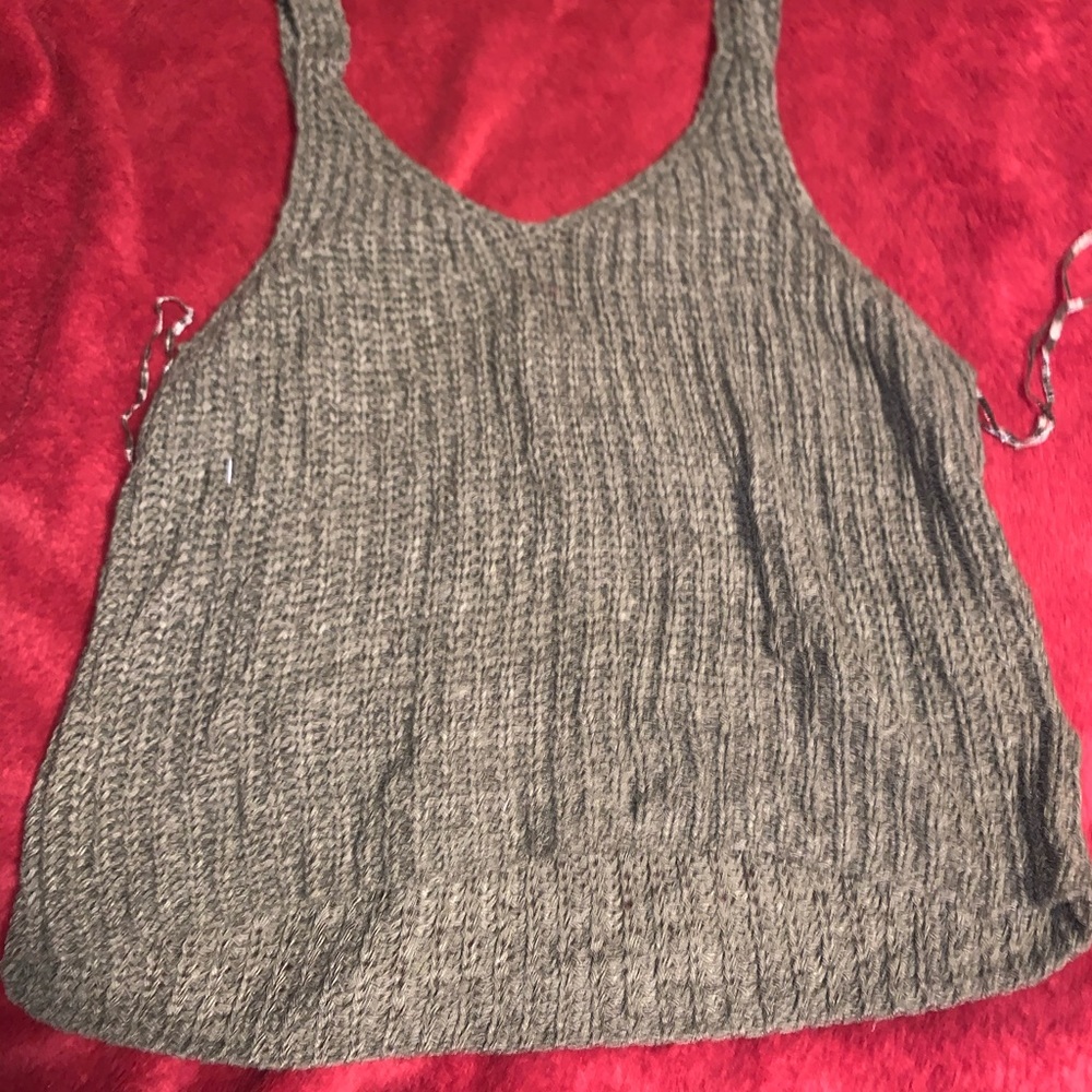 Knitted crop top!
